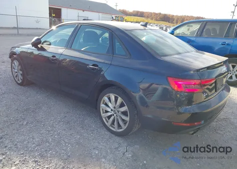 2017 Audi A4 2.0T Ultra Premium from USA, damaged, VIN WAUGMAF46HA159482